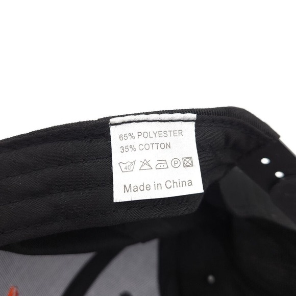 STIHL Outfitters Chainsaw Snapback Hat Baseball Cap Black Orange Adult Authentic - Picture 8 of 8